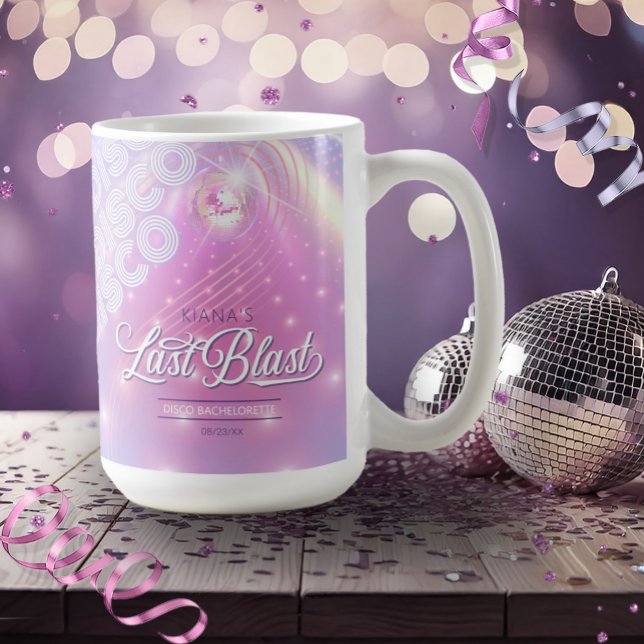 Retro Last Blast Disco Bachelorette v2 ID928 Coffee Mug (Creator Uploaded)