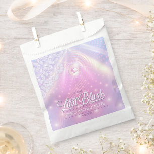Retro Last Blast Disco Bachelorette v2 ID928 Favour Bag