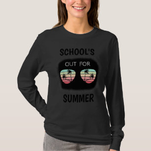 Retro Last Day Of School School's Out For Summer T T-Shirt