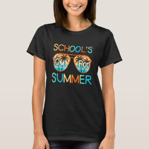 Retro Last Day Of School Schools Out For Summer Te T-Shirt