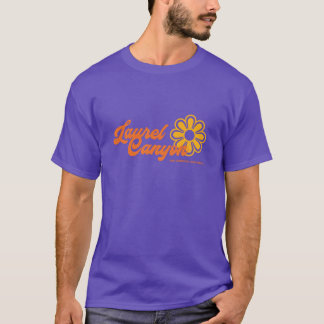 Retro Laurel Canyon flower orange T-Shirt