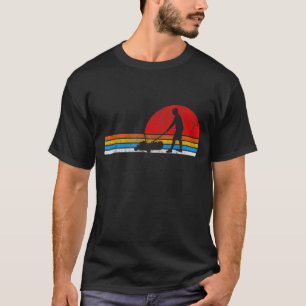 Retro Lawn Mowing Grass Cutting Mower Gardening Lo T-Shirt