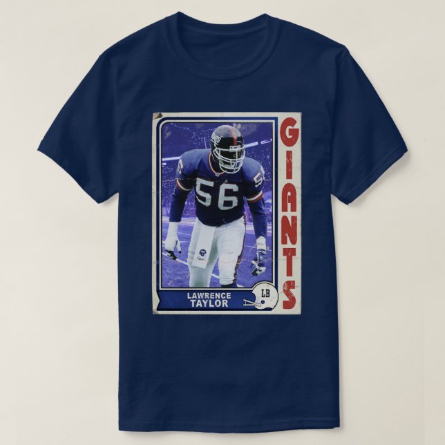 Retro Lawrence Taylor Trading d T-Shirt (Design Front)