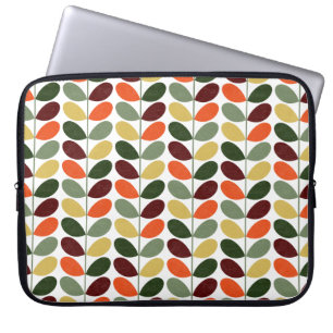 Retro Leaves II Laptop Sleeve