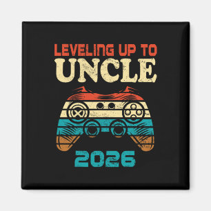 Retro Levelling Up To Uncle 2026 Pregnancy Announc Magnet