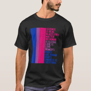 Retro Lgbt The Bisexual Pride Flag Love Is Love T-Shirt