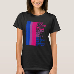 Retro Lgbt The Bisexual Pride Flag Love Is Love T-Shirt