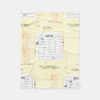 Retro Library Book Date Due Card