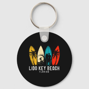 Retro Lido Key Beach Florida Surfboarder Design Fo Ring