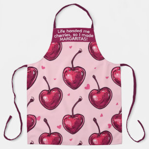 Retro Life handed me cherries so I made Margaritas Apron