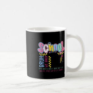 Retro Lightning Bolt Back To School Tour Teacher K Coffee Mug
