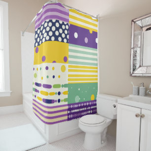 Retro: Liliana 7c Shower Curtain