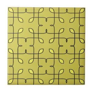 Retro Lime Green Ceramic Tile. Ceramic Tile