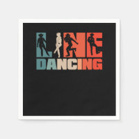 Retro Line Dancing Vintage Western Country Dance