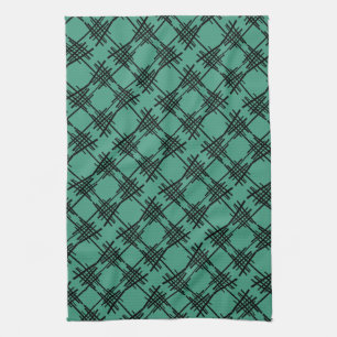 Retro Lines Tea Towel