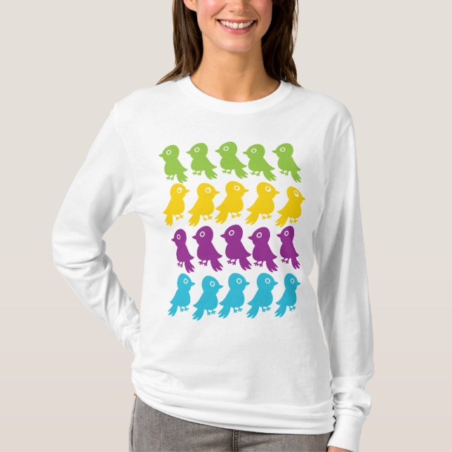 Retro Little Bird Vintage Tee (Front)