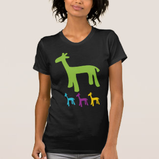 Retro Little Giraffes T-Shirt