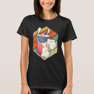 Retro Llama with Sunglasses Alpaca Llama Animal T-Shirt