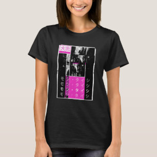 Retro Lofi Tokyo Japanese Streetwear Aesthetic Gra T-Shirt