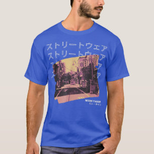 Retro Lofi Tokyo Japanese Streetwear Aesthetic Gra T-Shirt