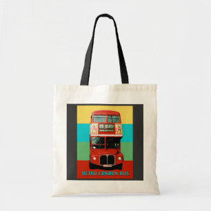 Retro London Bus Bag