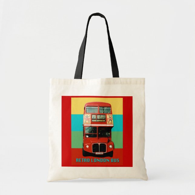 Retro London Bus Bag (Front)