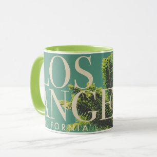 Retro Los Angeles California mug