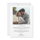 Retro Love and Thanks Overlay Text Wedding