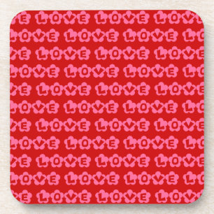 Retro LOVE Coaster
