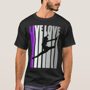 Retro Love Dance Birthday Competition Compete Nice T-Shirt