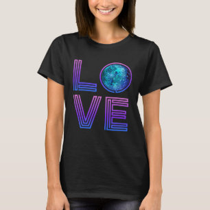 Retro Love Disco 70u2019s Seventies Themed mirror T-Shirt