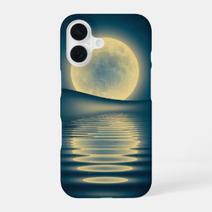 Retro Lunar Reflection iPhone 16 Case