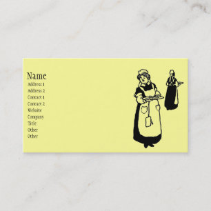 Retro Maid Business Card