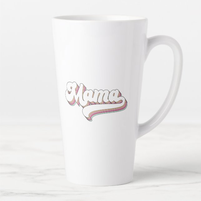 Retro Mama Latte Mug (Right)