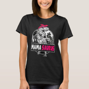 Retro Mamasaurus Rex Dinosaur Mama Saurus Family M T-Shirt