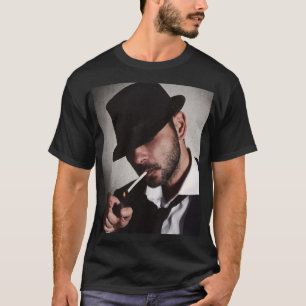 Retro man smoking T-Shirt