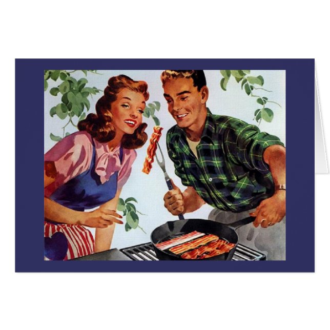 Retro Man & Woman (Front Horizontal)