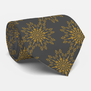 Retro Mandala Dusk Neck Tie