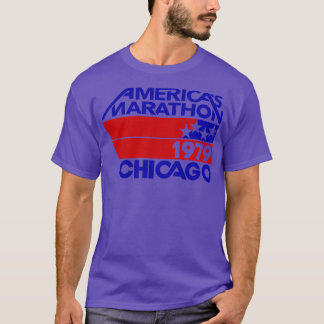 Retro Marathon Chicago 1970 Americas Marathon T-Shirt