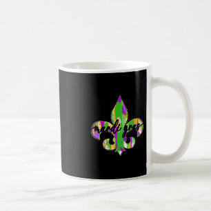 Retro Mardi Gras 2025 Louisiana New Orleans Women Coffee Mug