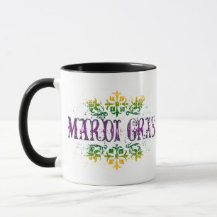 Retro Mardi Gras Mug