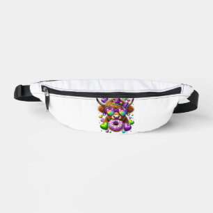 Retro Mardi Gras Png, Highland Cow Bum Bags