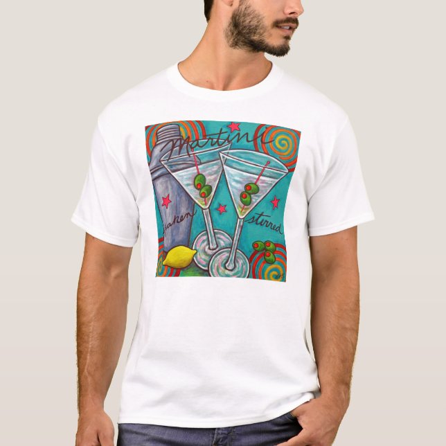 Retro Martini T-shirt (Front)