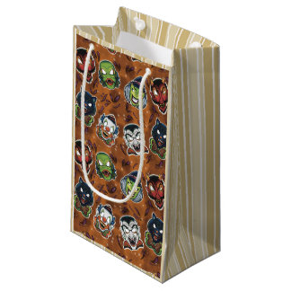 Retro Masks- Pumpkin Small Gift Bag