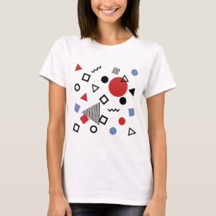 Retro Memphis Design Pattern T-Shirt