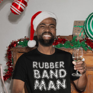 RETRO MEN'S RUBBER BAND MAN T-SHIRTS