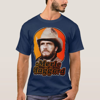 Retro Merle HaggardDesign T-Shirt