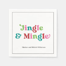 Retro Merry Christmas Bright Fun Holiday Christmas