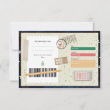 Retro Merry Christmas Script Xmas Gift Coupon