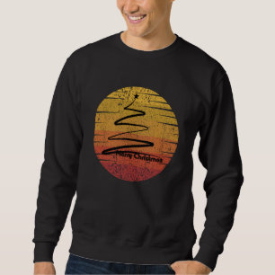 Retro Merry Christmas Sweatshirt
